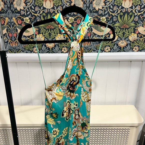 Zara long floral print dress - Picture 6 of 7